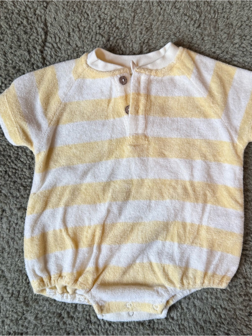 Quincy Mae Terry Cloth Onesie